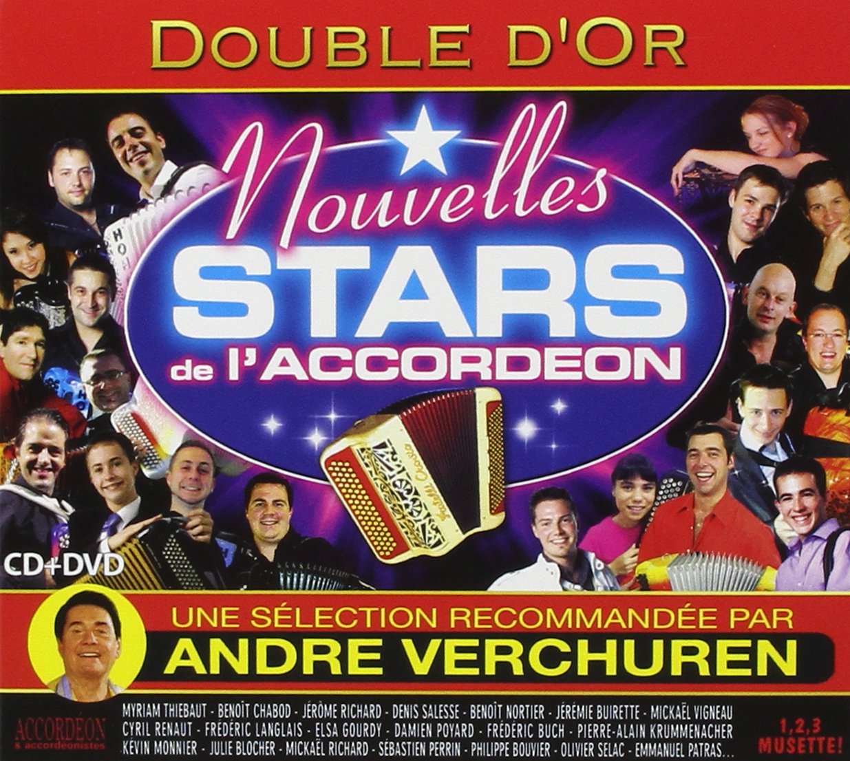 Double d'or Nouvelles Stars de l'Accordéon cd