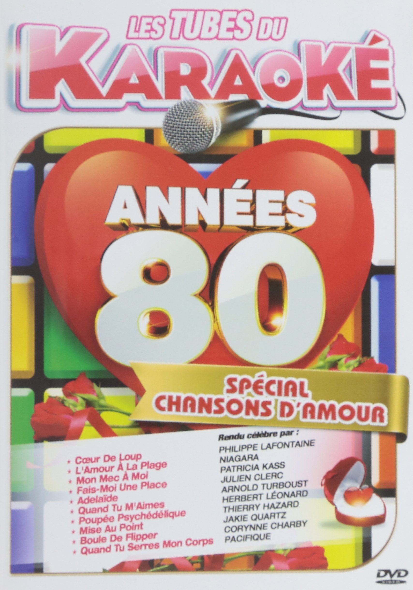 Tubes Du Karaoké : Années 80 Chansons dvd