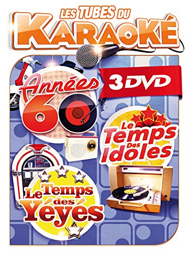 Tubes Du Karaoke : Années 60 & Le Temps Des Idoles & Le Temps Des Yéyés dvd