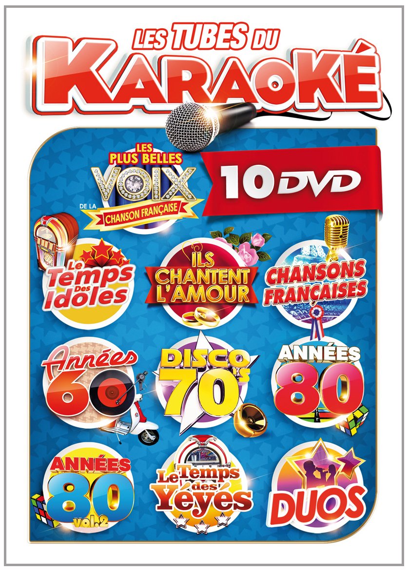 60'S - 70'S - 80'S - Duos - Chantent l'Amour - Ch Fr - le Temps des Yeye - Plus Belles Voix - Tps des Idoles - Années 80 Vol 2 dvd