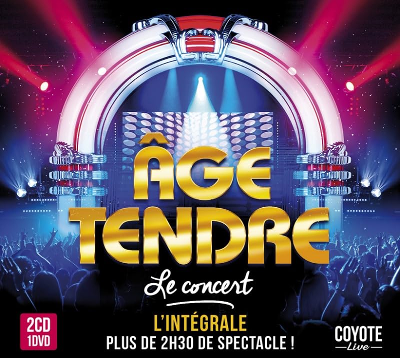 Âge Tendre - le Concert des 10 Ans cd