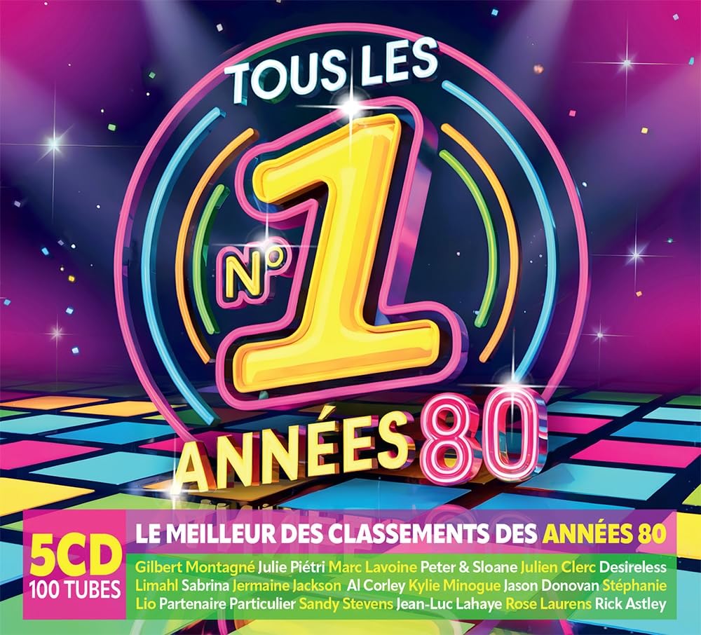 Tous les N°1 Années 80 cd