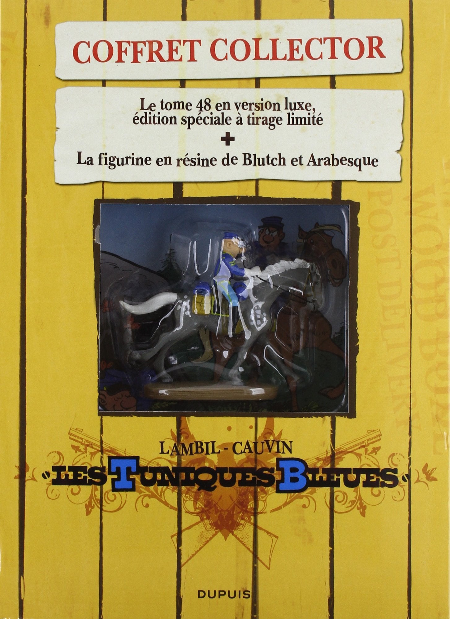 COFFRET COLLECTOR LES TUNIQUES BLEUES: Avec 1 figurine en résine Manga