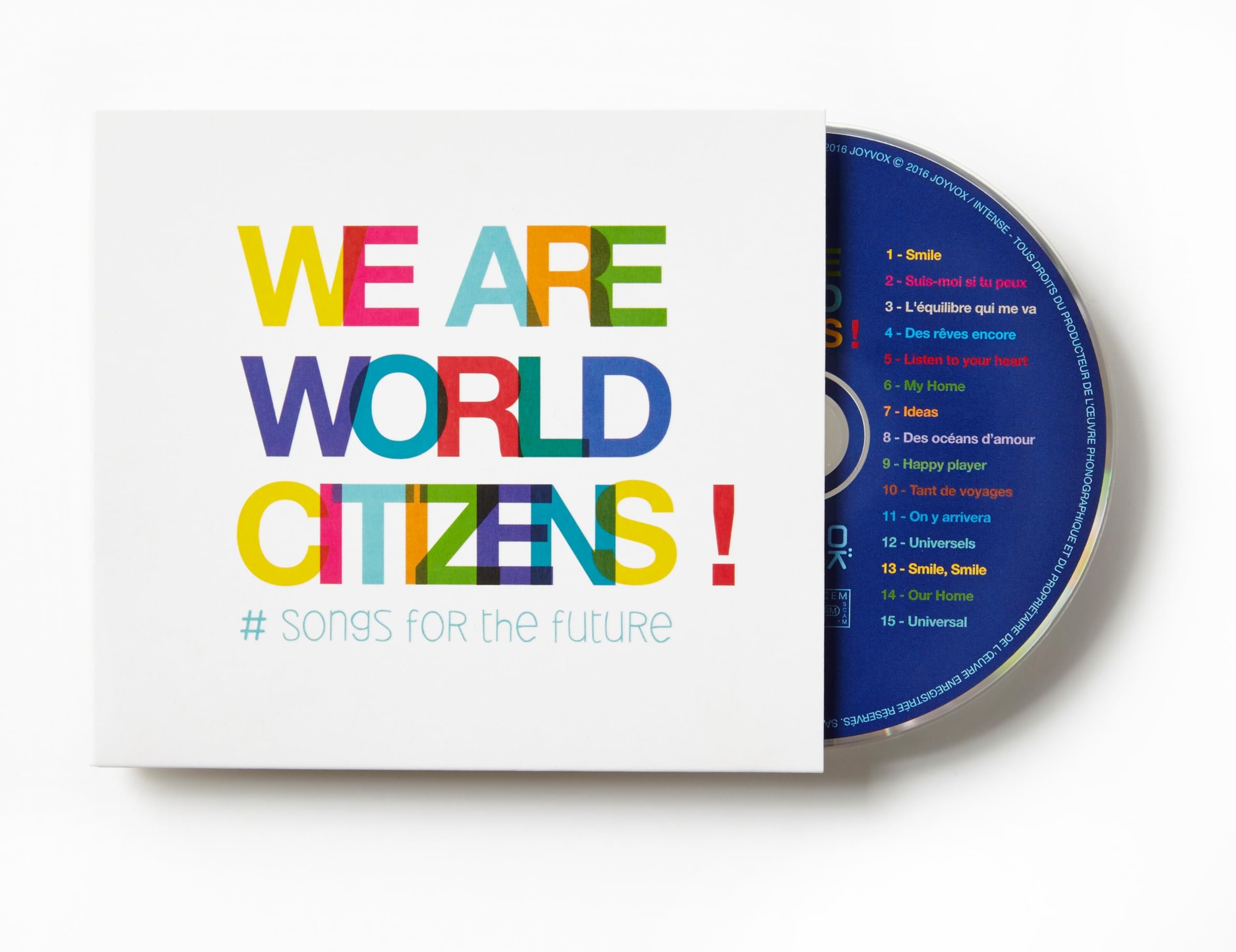 We are world citizens (cd) : 12 chansons pour les droits de l'enfant (fr/eng) book