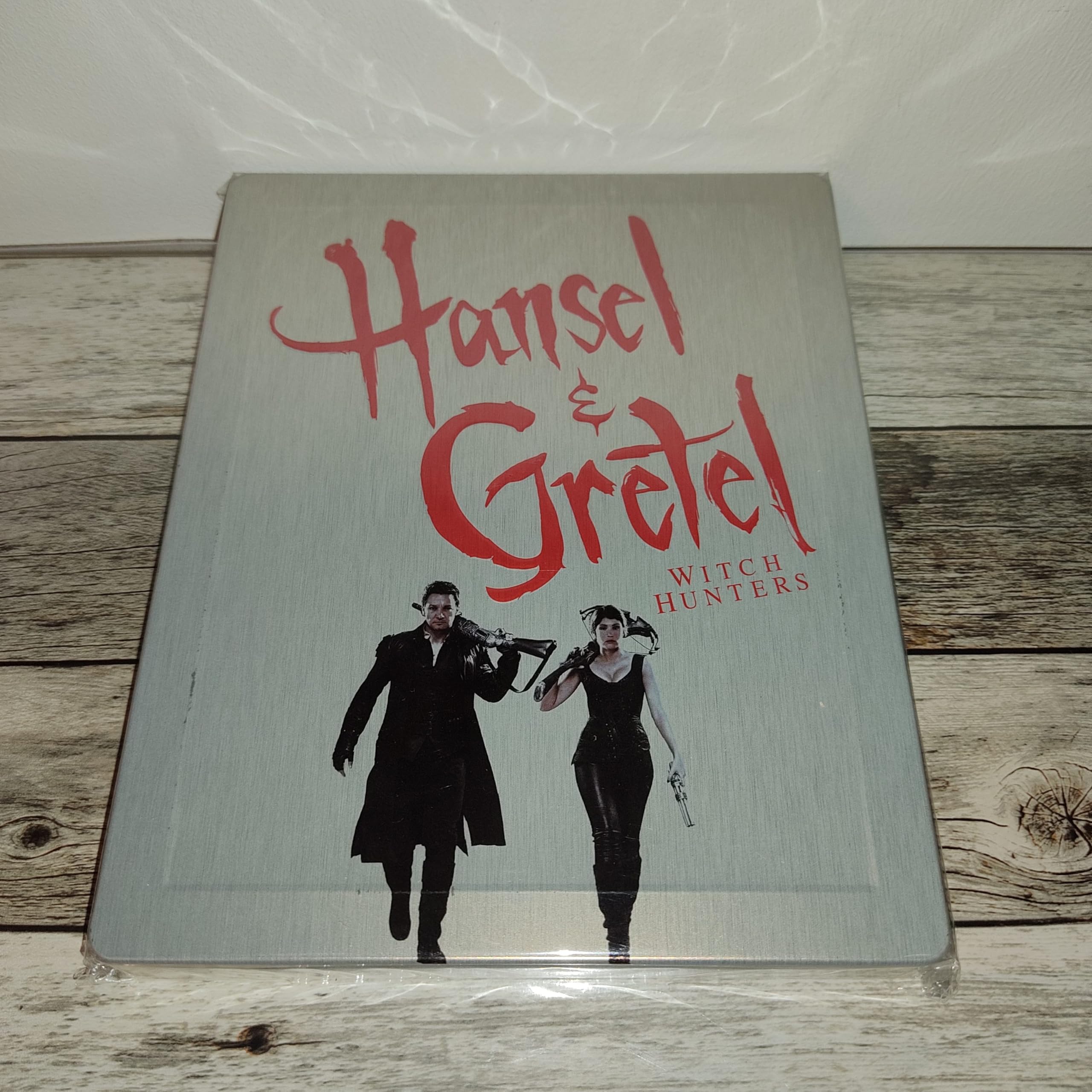 Hansel et Gretel Steelbook Blu -ray + DVD UNCUT (Hänsel und Gretel Hexenjäger) Import OHNE deutschen Ton Movies