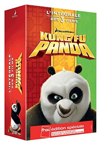 Kung Fu Panda L'intégrale des 3 Films Coffret Edition spéciale Fnac DVD dvd