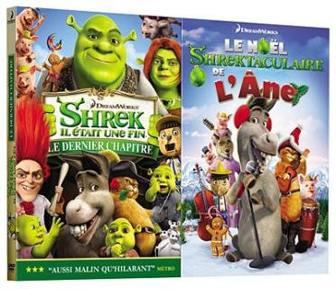 Shrek 4 : il était une fin - inclus le court métrage "Le Noël Shrektaculaire de l'âne" - Edition collector 2 DVD dvd