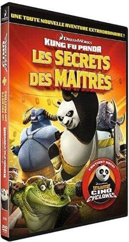 Coffret kung fu panda : les secrets des maitres ; le secret des 5 cyclones Films