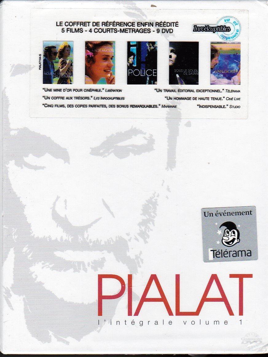 Maurice Pialat - L'intégrale Vol. 1 : Nous ne vieillirons pas ensemble + A nos amours + Police + Sous le soleil de Satan + Van Gogh dvd