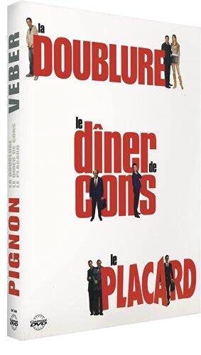 Coffret francis veber : la doublure ; le placard ; le diner de cons Films