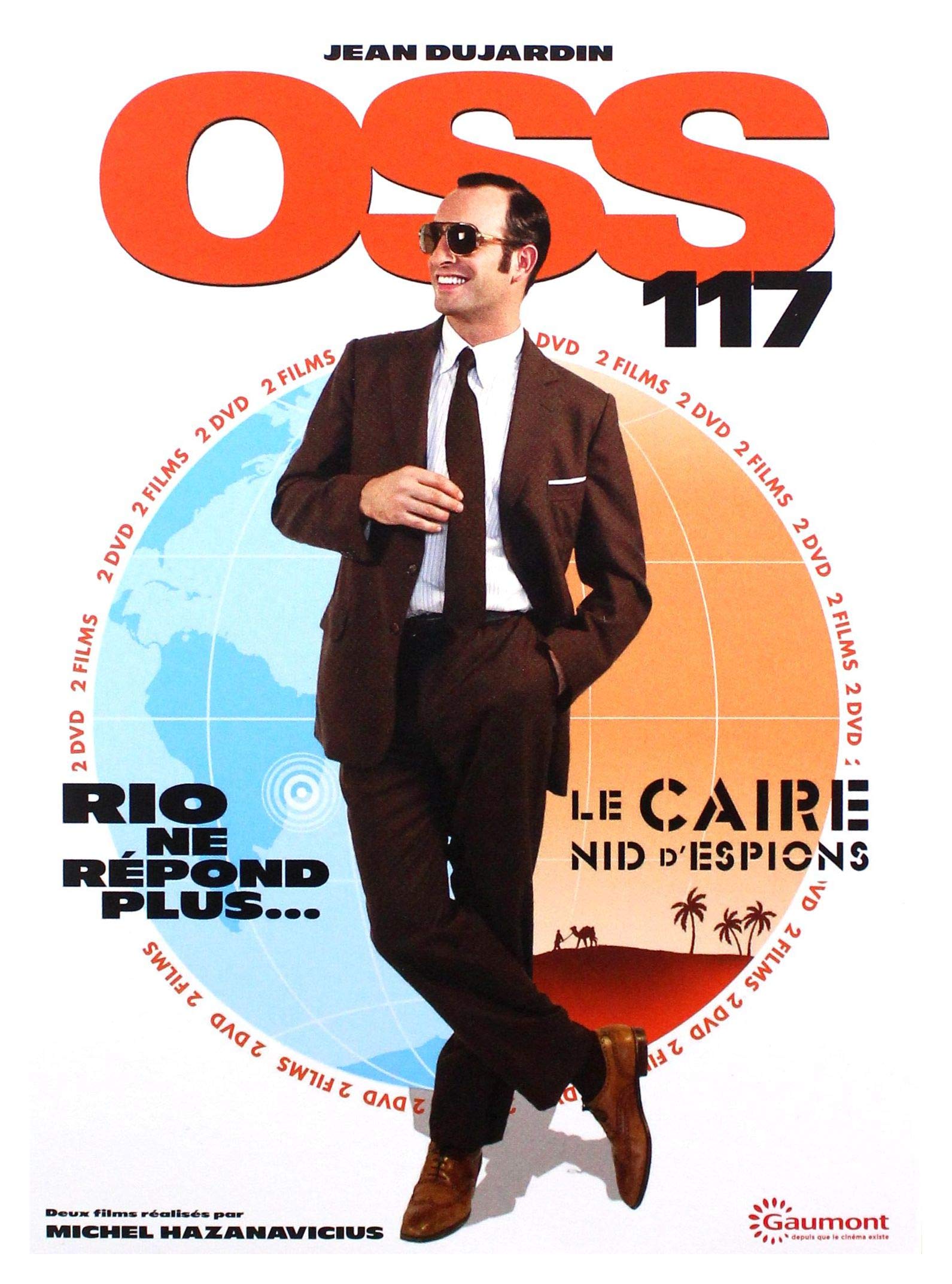 Coffret oss 117 : le caire nid d'espions ; rio ne répond plus Films