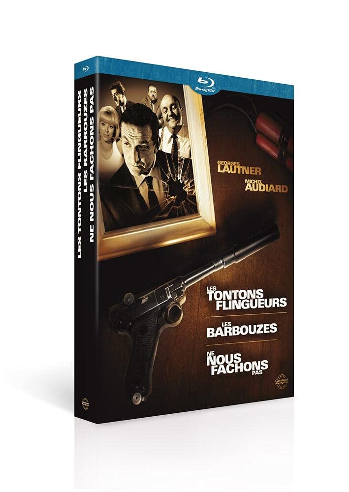Coffret audiard et lautner : les tontons flingueurs ; les barbouzes ; ne nous fâchons pas Movies