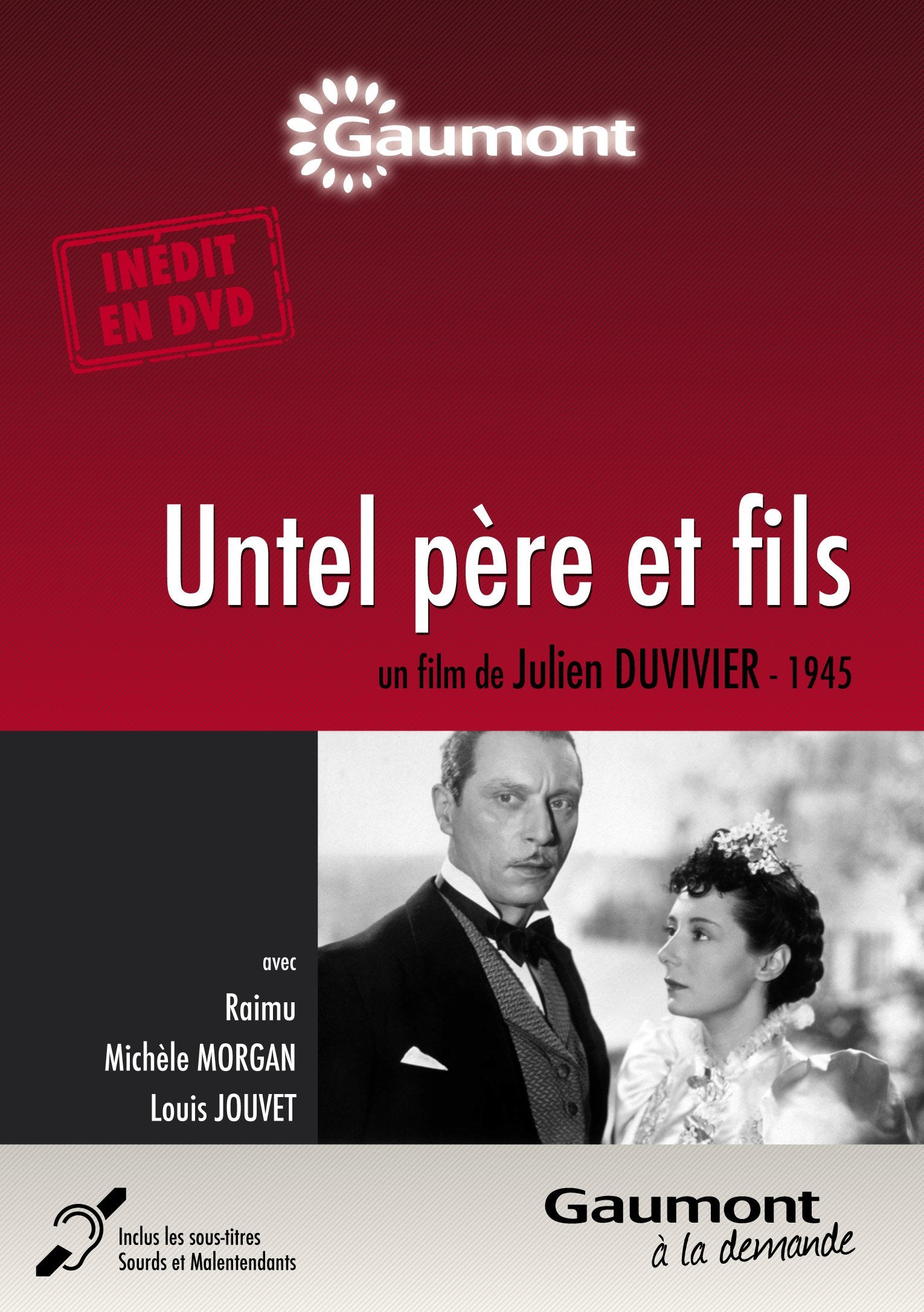 Untel père et fils dvd