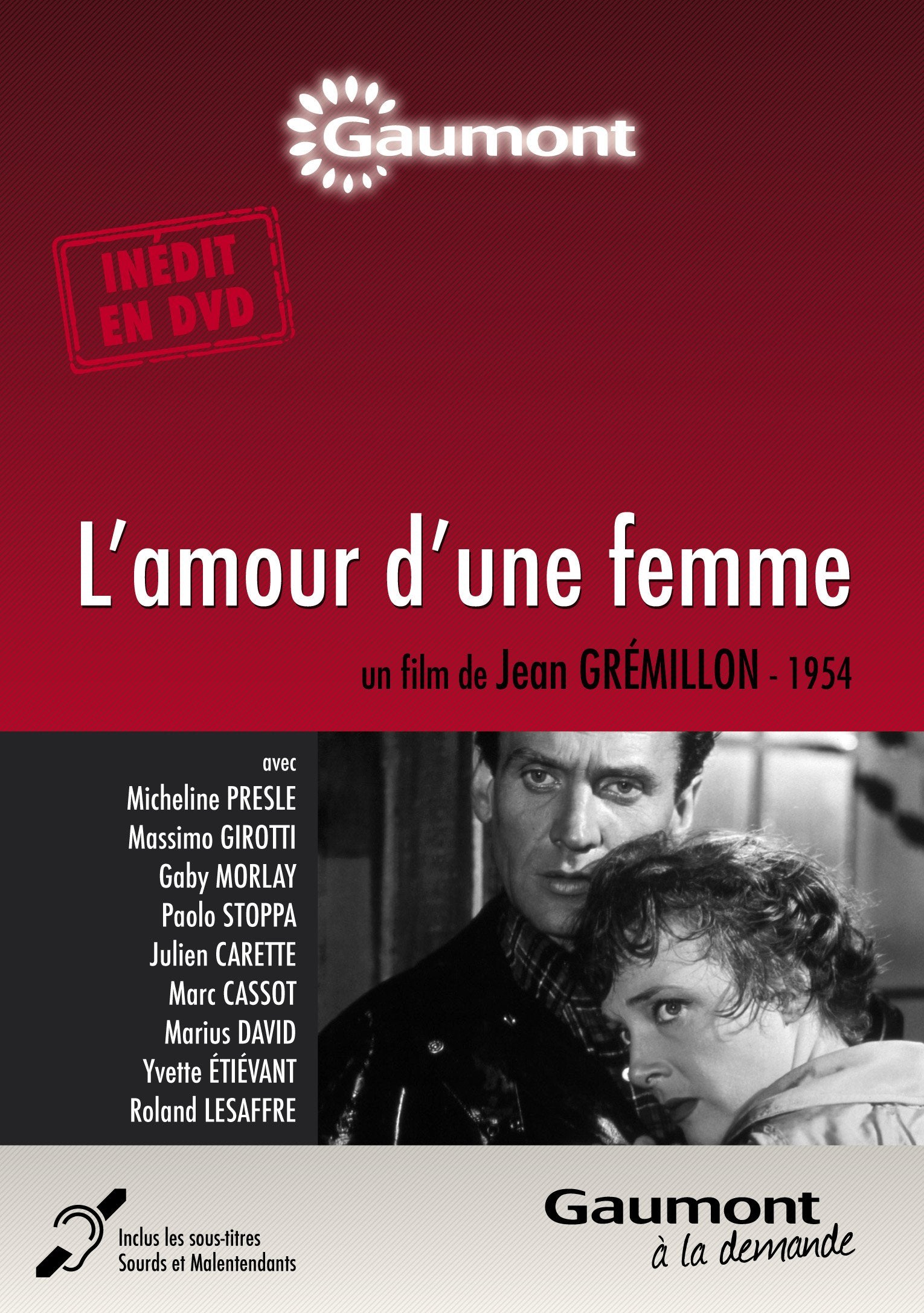 L'amour d'une femme Films
