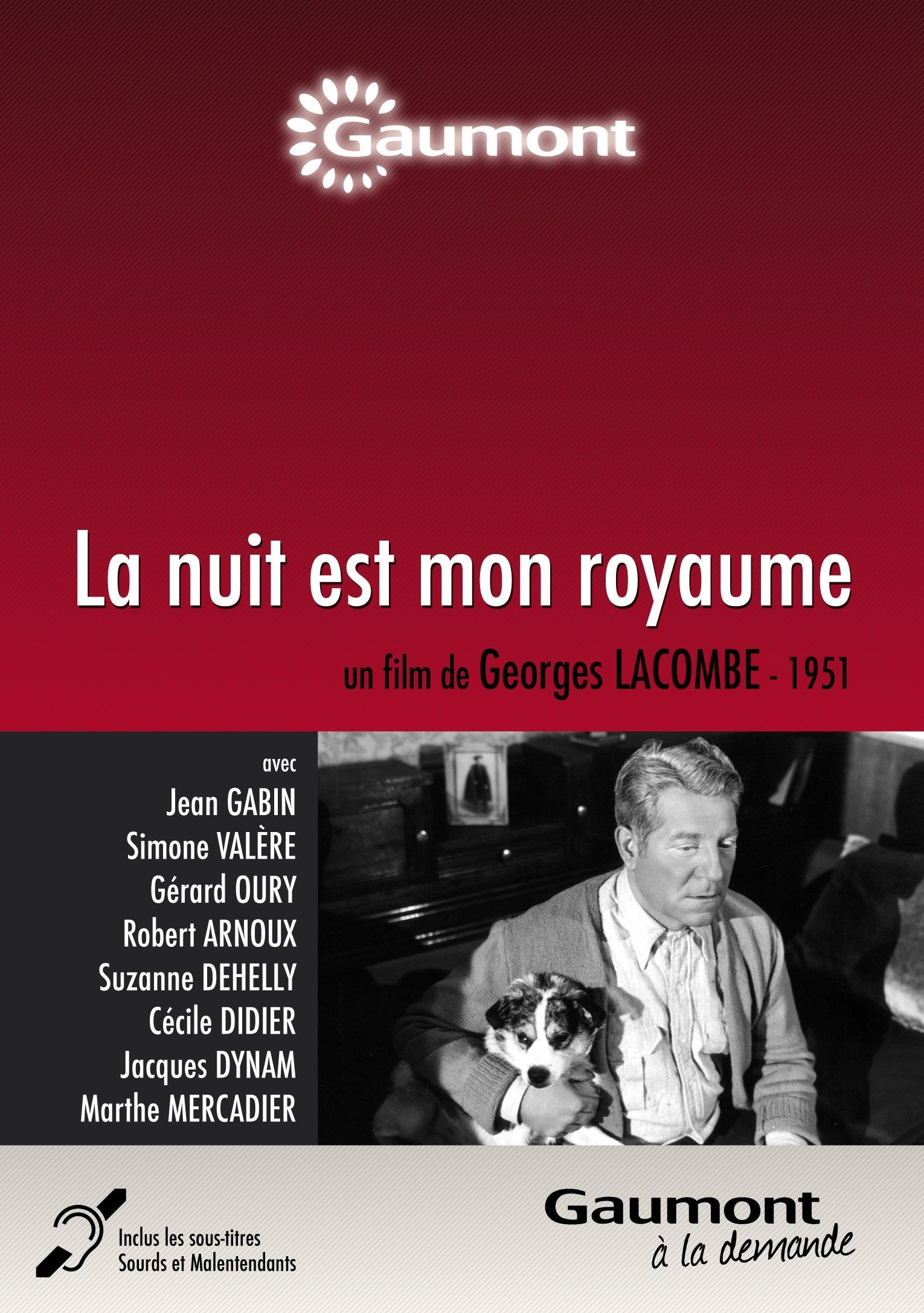 La nuit est mon royaume Films