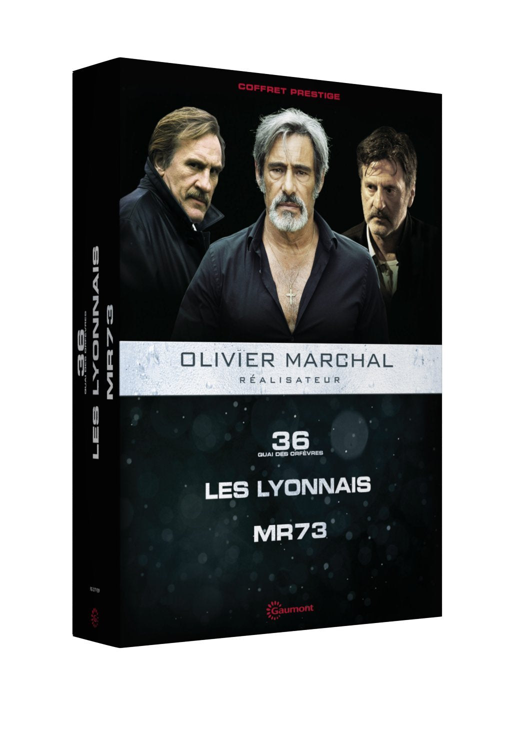 Coffret Olivier Marchal 3 DVD : MR73 - 36 quai des orfèvres - Les Lyonnais Movies
