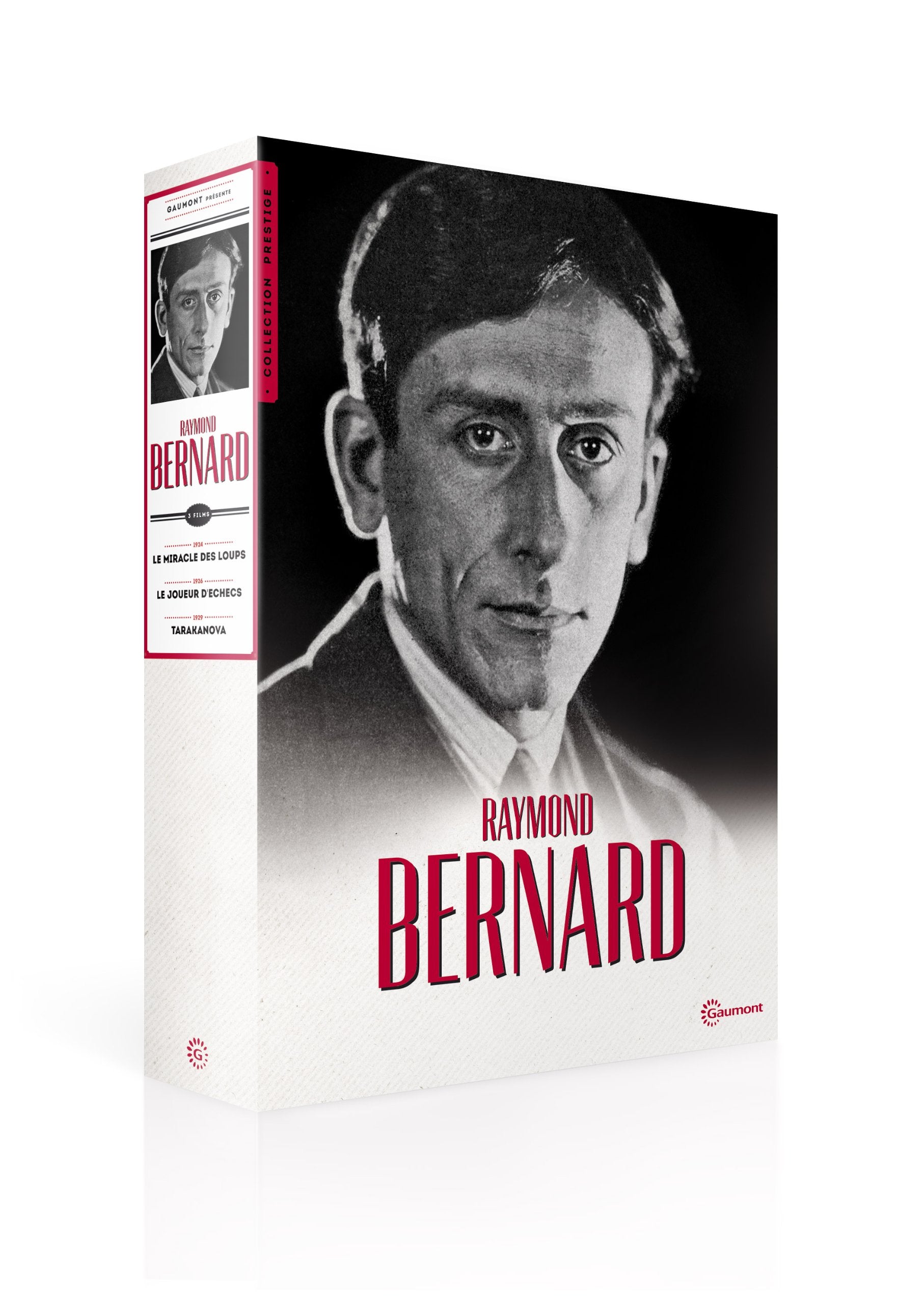 Coffret raymond bernard : le miracle des loups ; le joueur d'échecs ; tarakanova Films