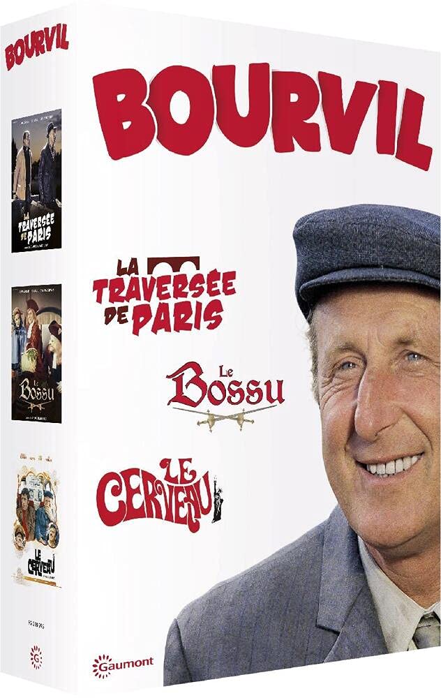 Coffret bourvil : le cerveau ; le bossu ; la traversée de paris Films