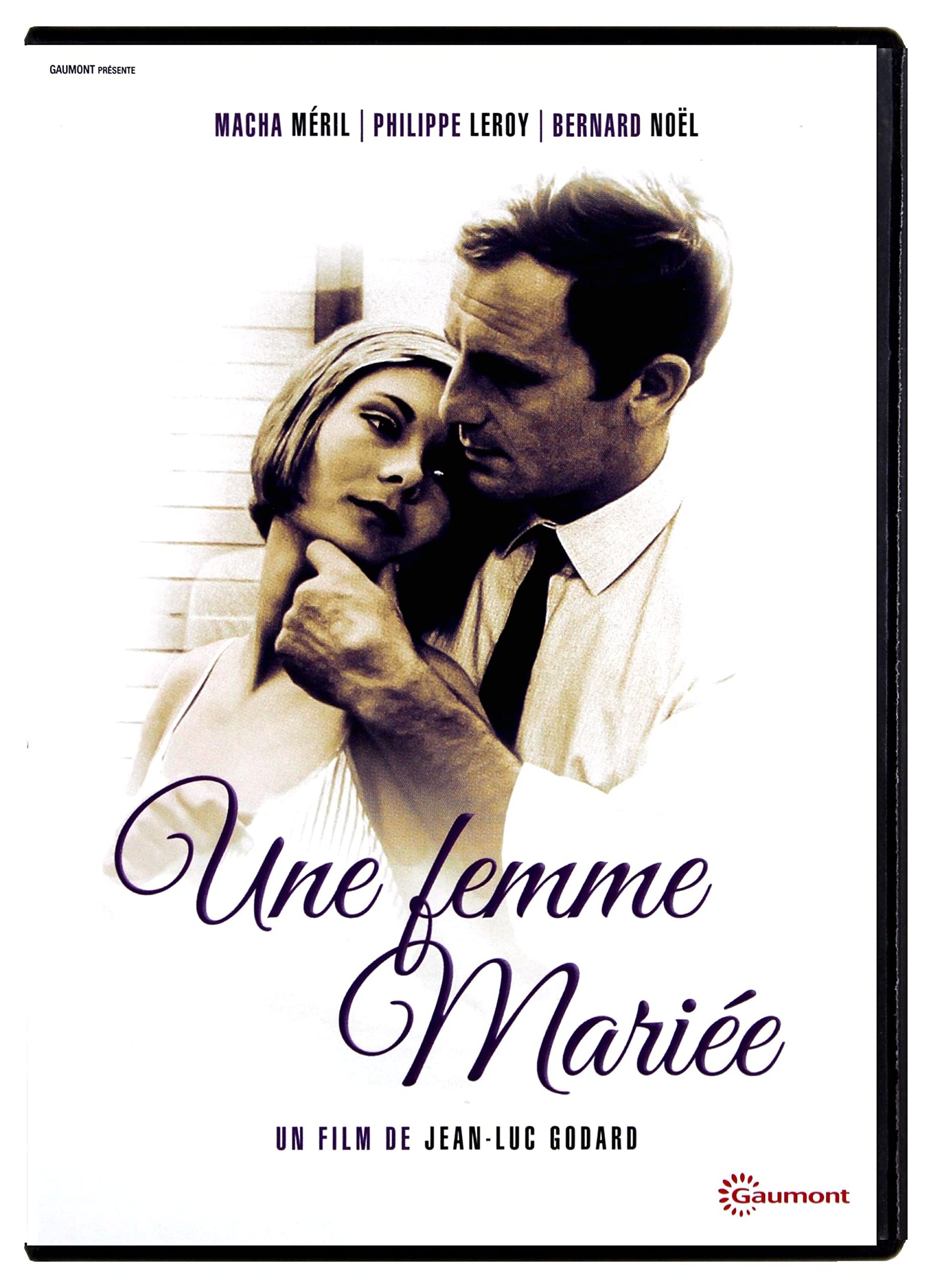 Une Femme Mariée dvd