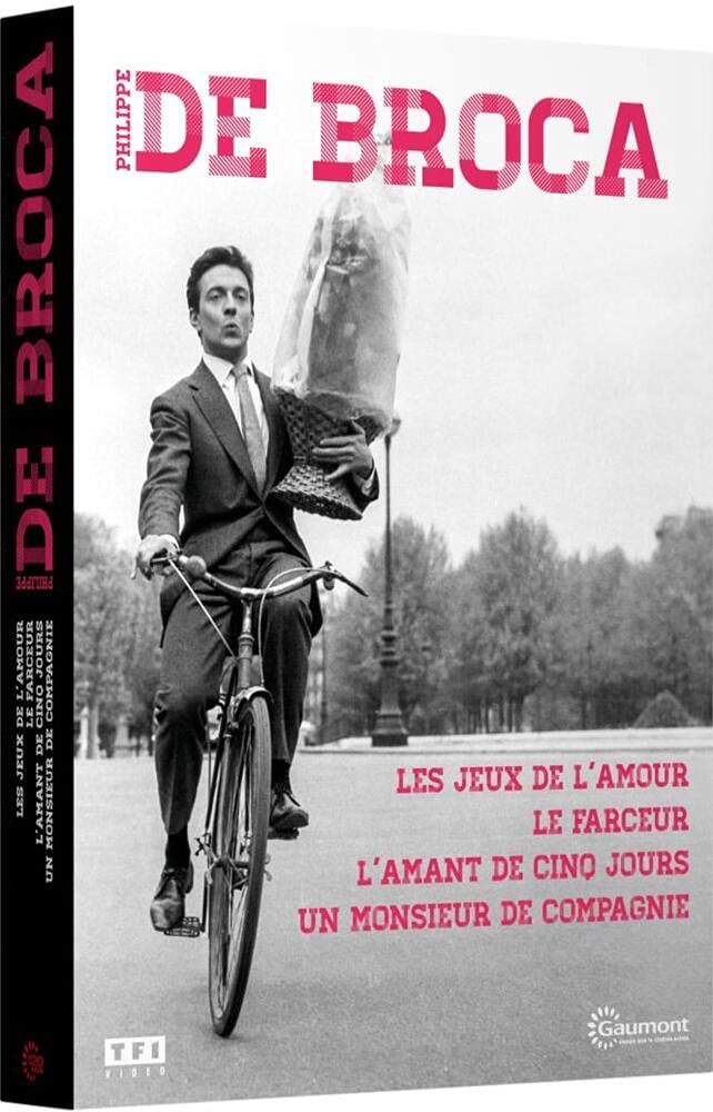 Coffret de broca : les jeux de l'amour ; le farceur ; l'amant de cinq jours ; un monsieur de compagnie Films