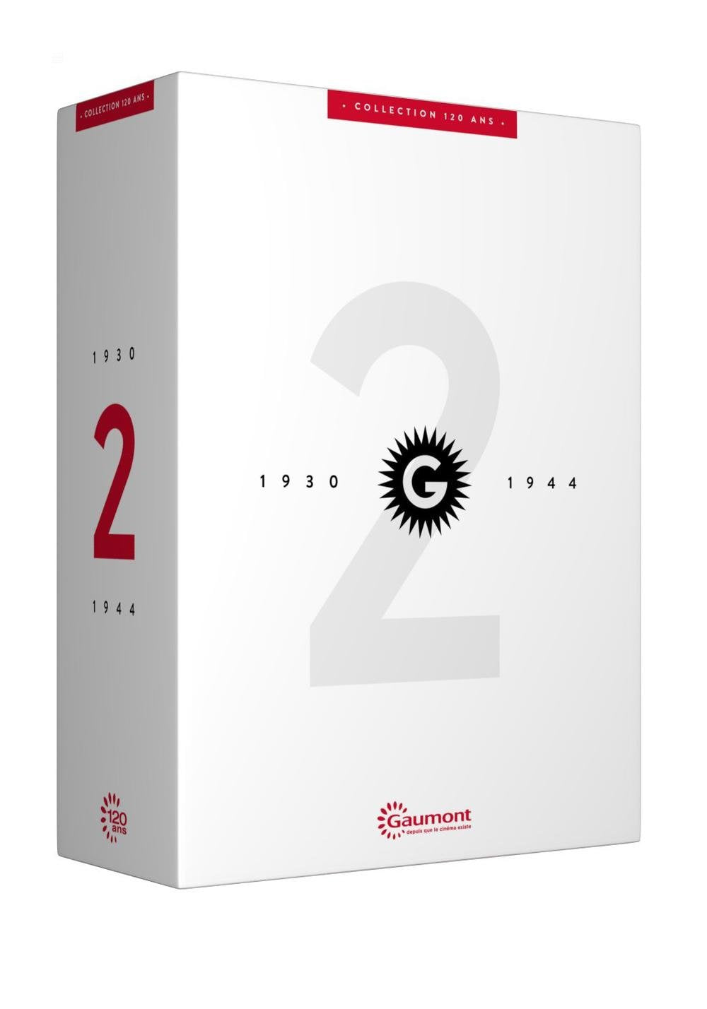 Coffret 120 ans gaumont, vol. 2 : 1930 - 1944 Films
