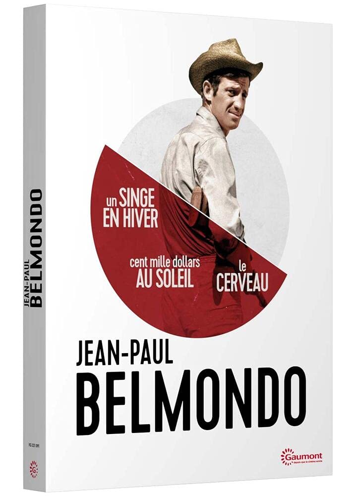 Jean-Paul Belmondo : Un Singe en Hiver + Cent Mille Dollars au Soleil + Le Cerveau Movies