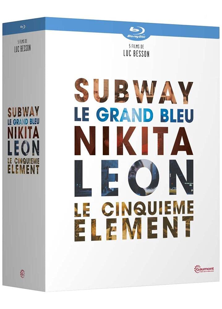 5 Films de Luc Besson : Subway + Le Grand Bleu + Nikita + Léon + Le cinquième élément dvd