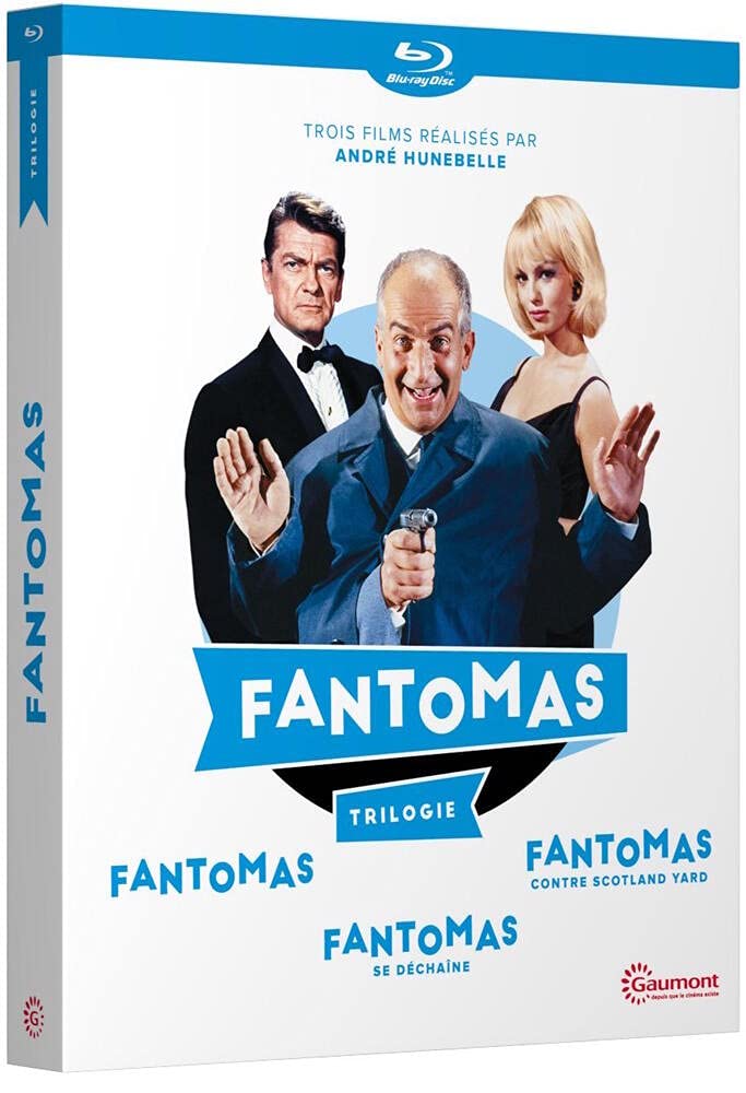 Fantomas - trilogie : fantomas + fantomas se déchaine + fantomas contre scotland yard Movies