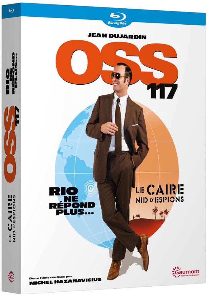 OSS 117 - Le Caire, nid d'espions + OSS 117 - Rio ne répond plus dvd