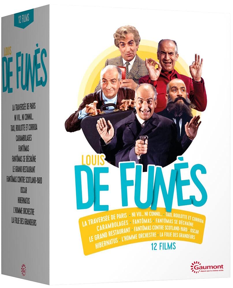 Coffret Louis de Funès - 12 films dvd
