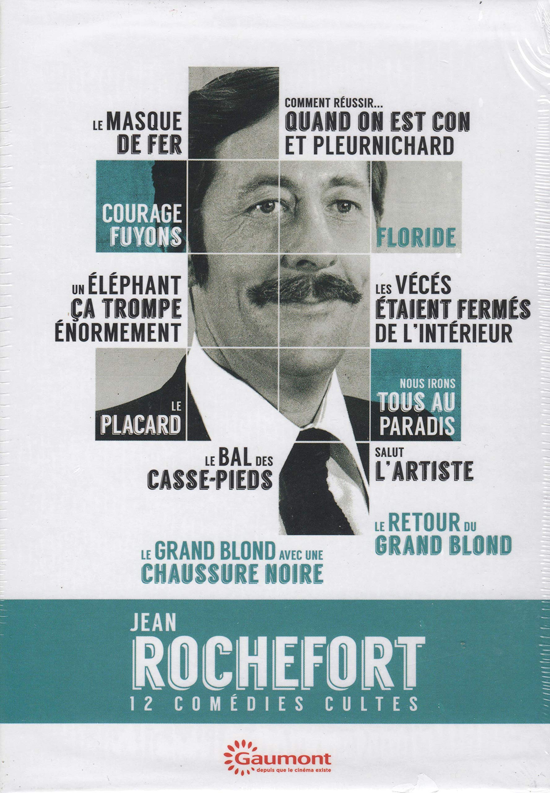 Coffret Jean Rochefort 12 Comédies Cultes Gaumont dvd