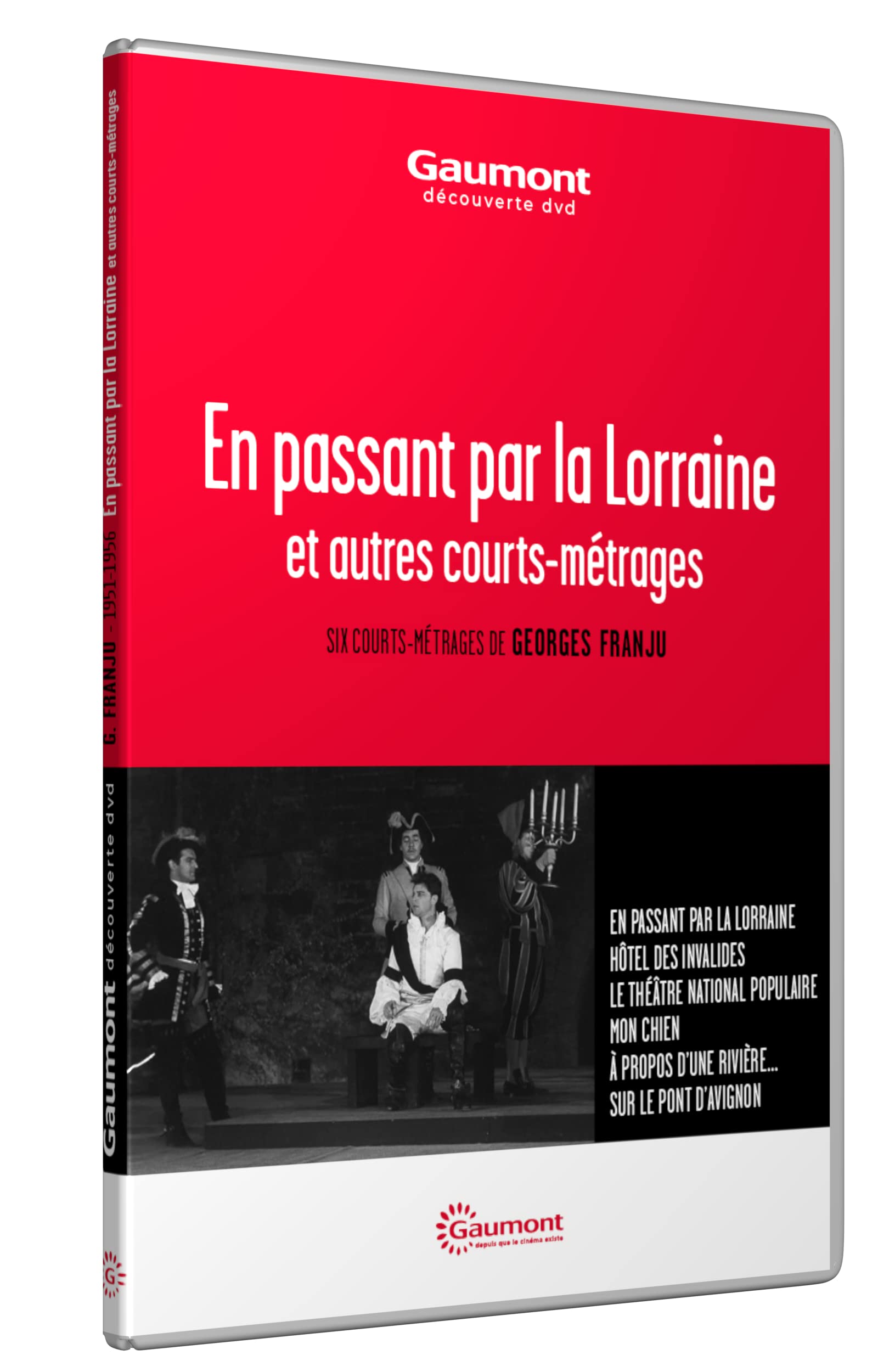 en Passant par la Lorraine et Autres Courts métrages dvd