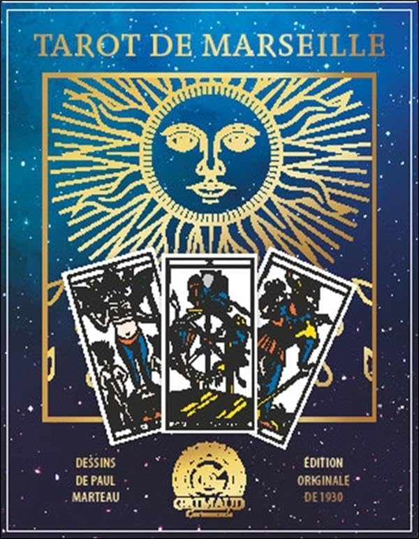 Coffret Tarot de Marseille de Paul Marteau - Edition limitée Grimaud 90 ans book