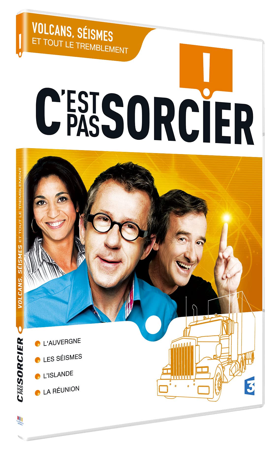 C'est Pas Sorcier-Volcans, séismes et Tout Le tremblement dvd