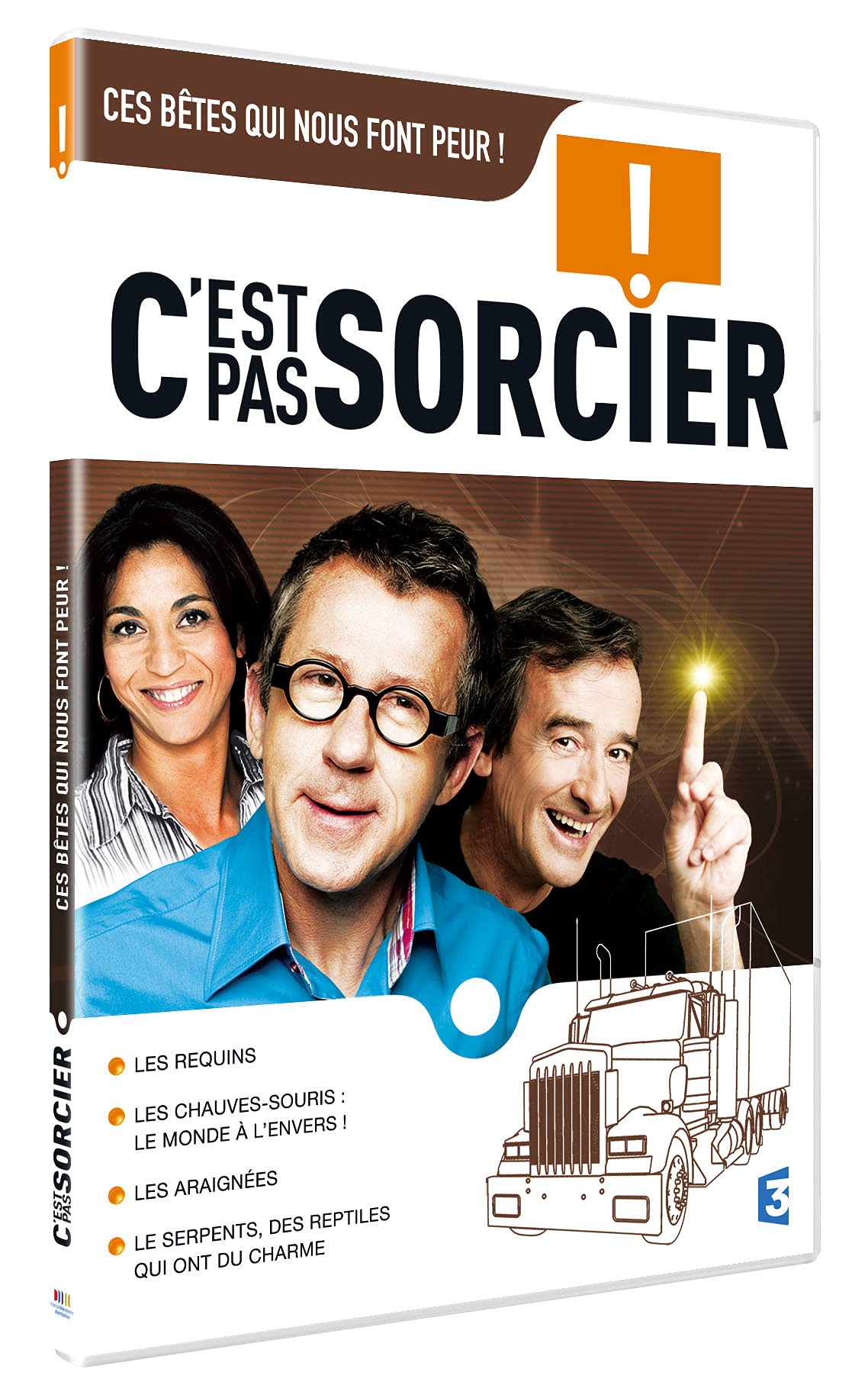 C'est pas sorcier - Ces bêtes qui nous font peur ! dvd