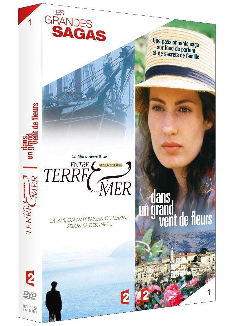 Sagas 1 : Entre Terre & mer + dans Un Grand Vent de Fleur dvd
