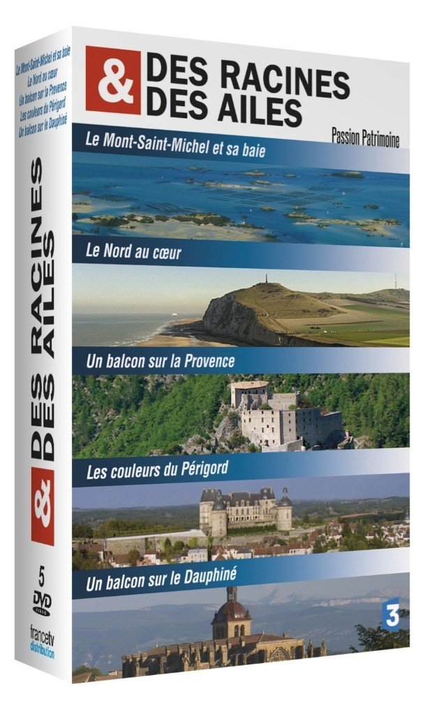 Coffret des racines et des ailes, passion patrimoine, vol. 1, 5 documentaires Films