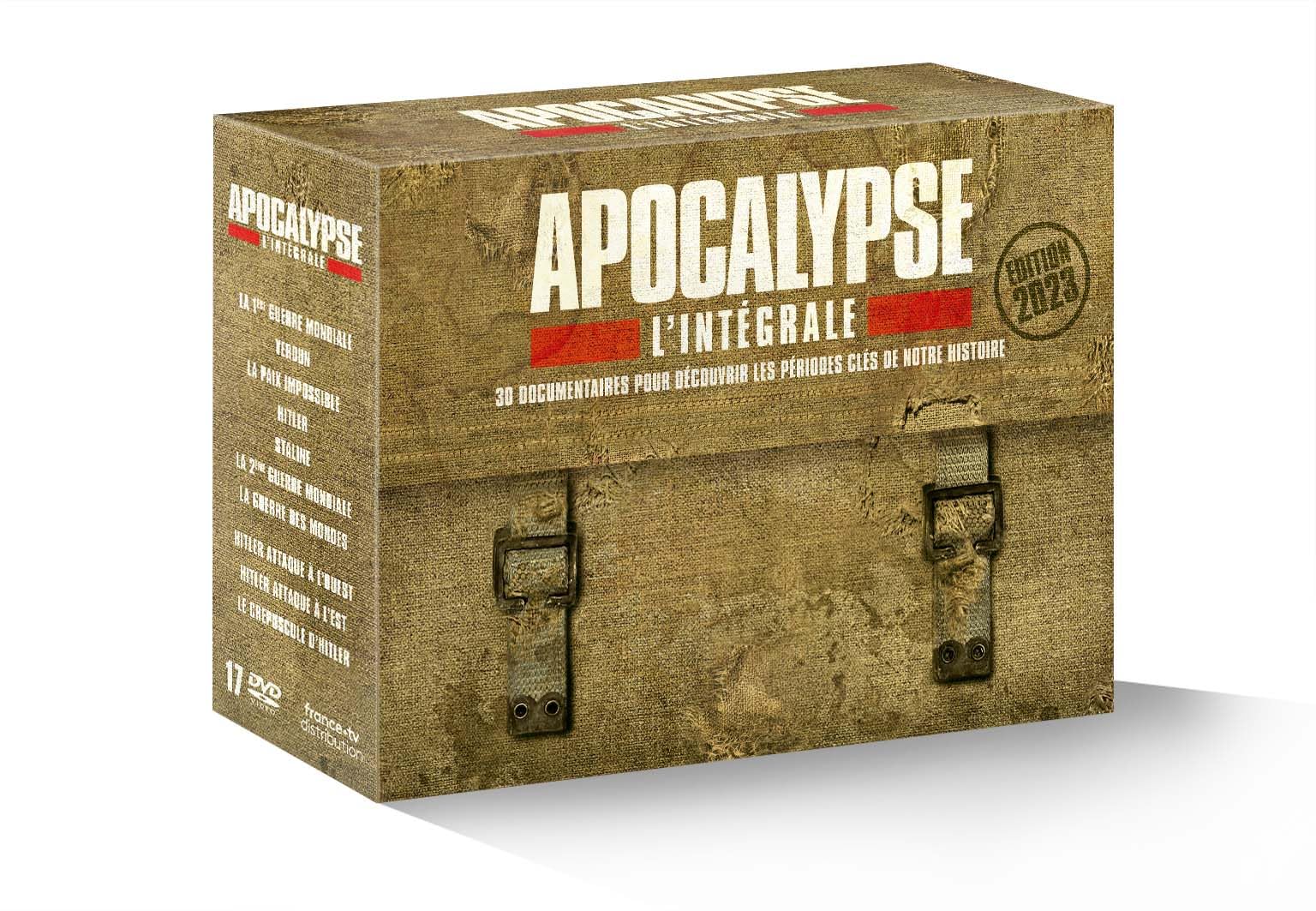 COFFRET APOCALYPSE - L’INTEGRALE 2023 Edition limitée - inclus LE CREPUSCULE D’HITLER dvd