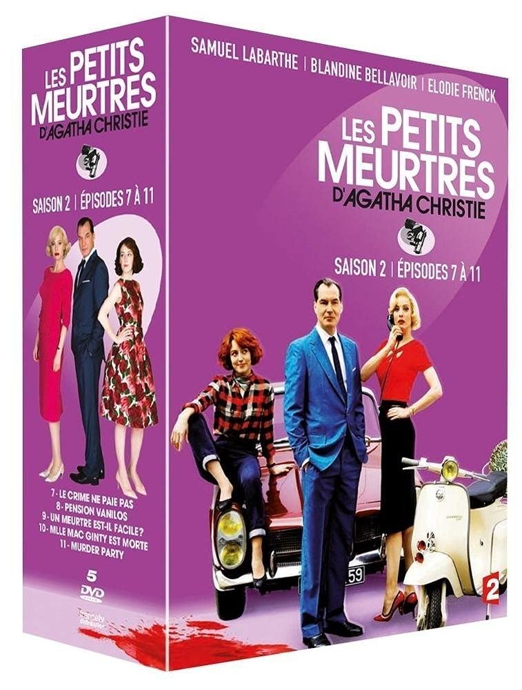Coffret les petits meurtres d'agatha christie, saison 2, vol. 2, épisodes 7 à 11 Box sets