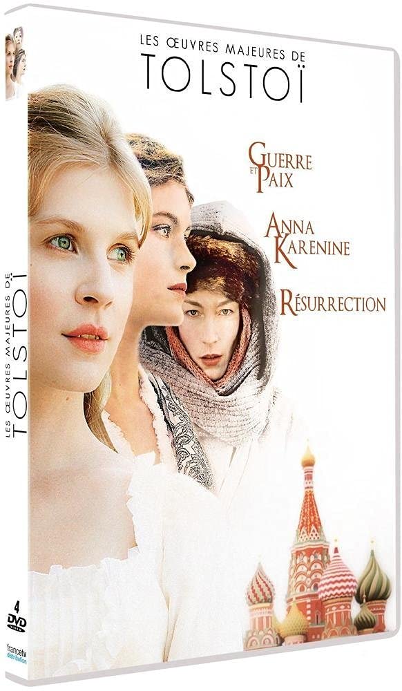 Coffret tolstoï : guerre et paix ; anna k ; résurrection Films