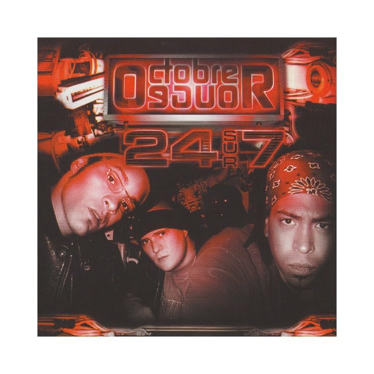 Octobre Rouge - 24 Sur 7 (Double vinyle Rouge) cd
