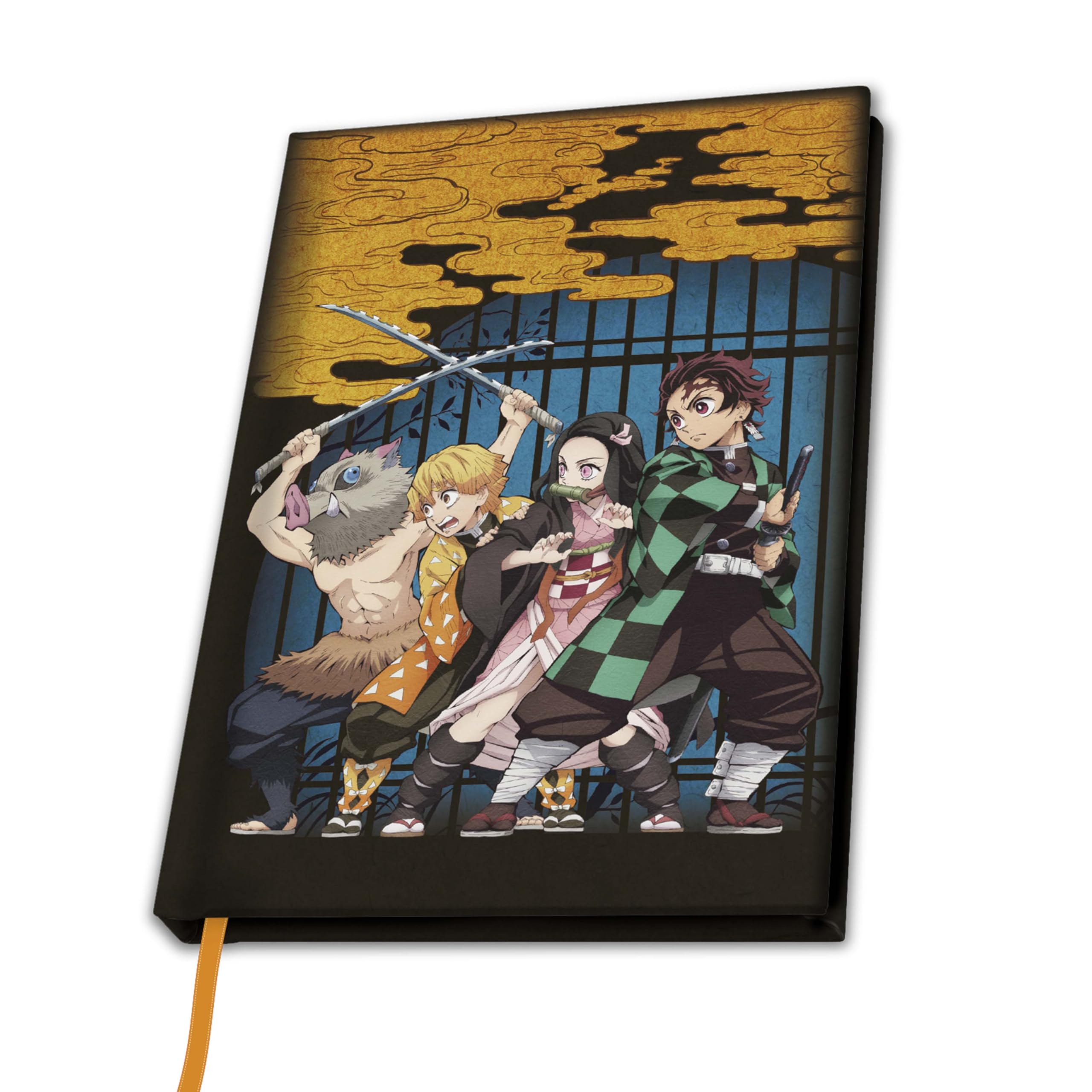 ABYSTYLE Demon Slayer A5 Notebook 180 Pages Anime Manga Office & School Supplies Anime Merch Gift book