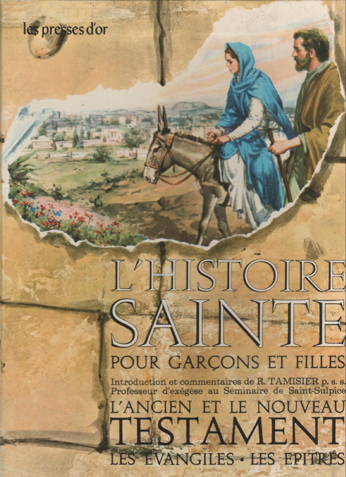 L'Histoire Sainte pour garçons et filles en 6 volumes - L'ancien et le nouveau Testament, les Evangiles, les Epitres Books