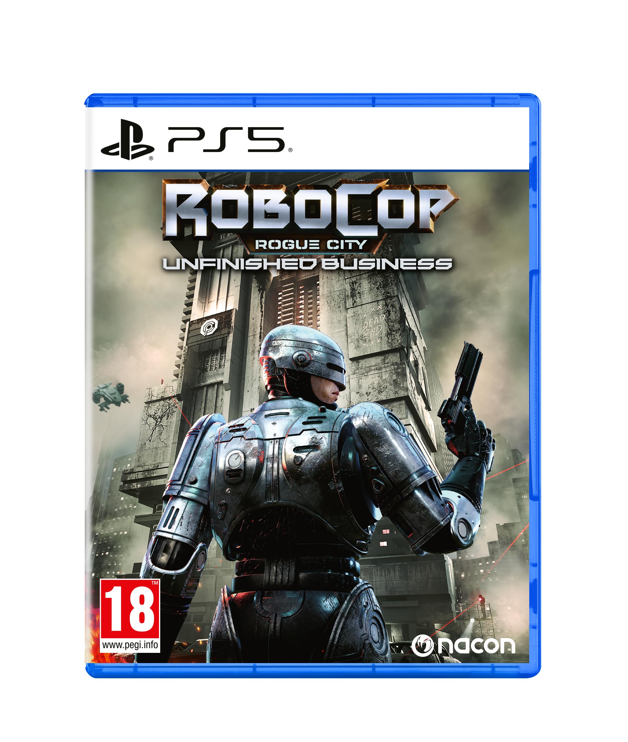 RoboCop: Rogue City - Unfinished Business (100% UNCUT) (Deutsche Verpackung) PlayStation 5