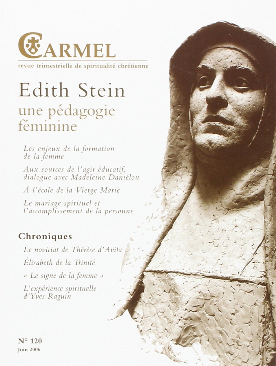 Edith Stein une pédagogie féminine CA120 book
