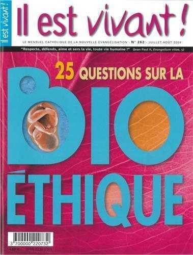 N°262 - 25 questions sur la Bioéthique Books