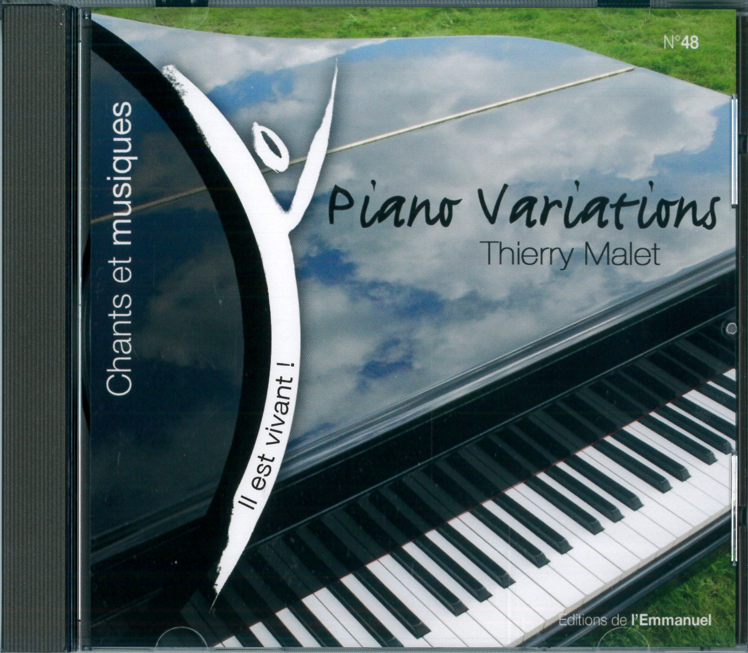 CD Il est vivant ! Piano variations de Thierry Malet - CD 48 Religion & Esotericism
