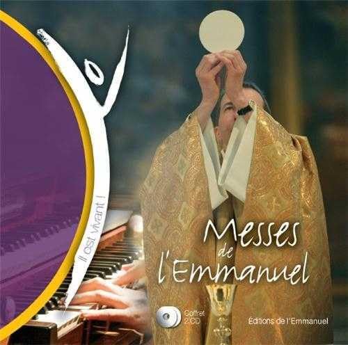 CD il est vivant Ordinaires de Messe - Messes de l´Emmanuel double CD Books