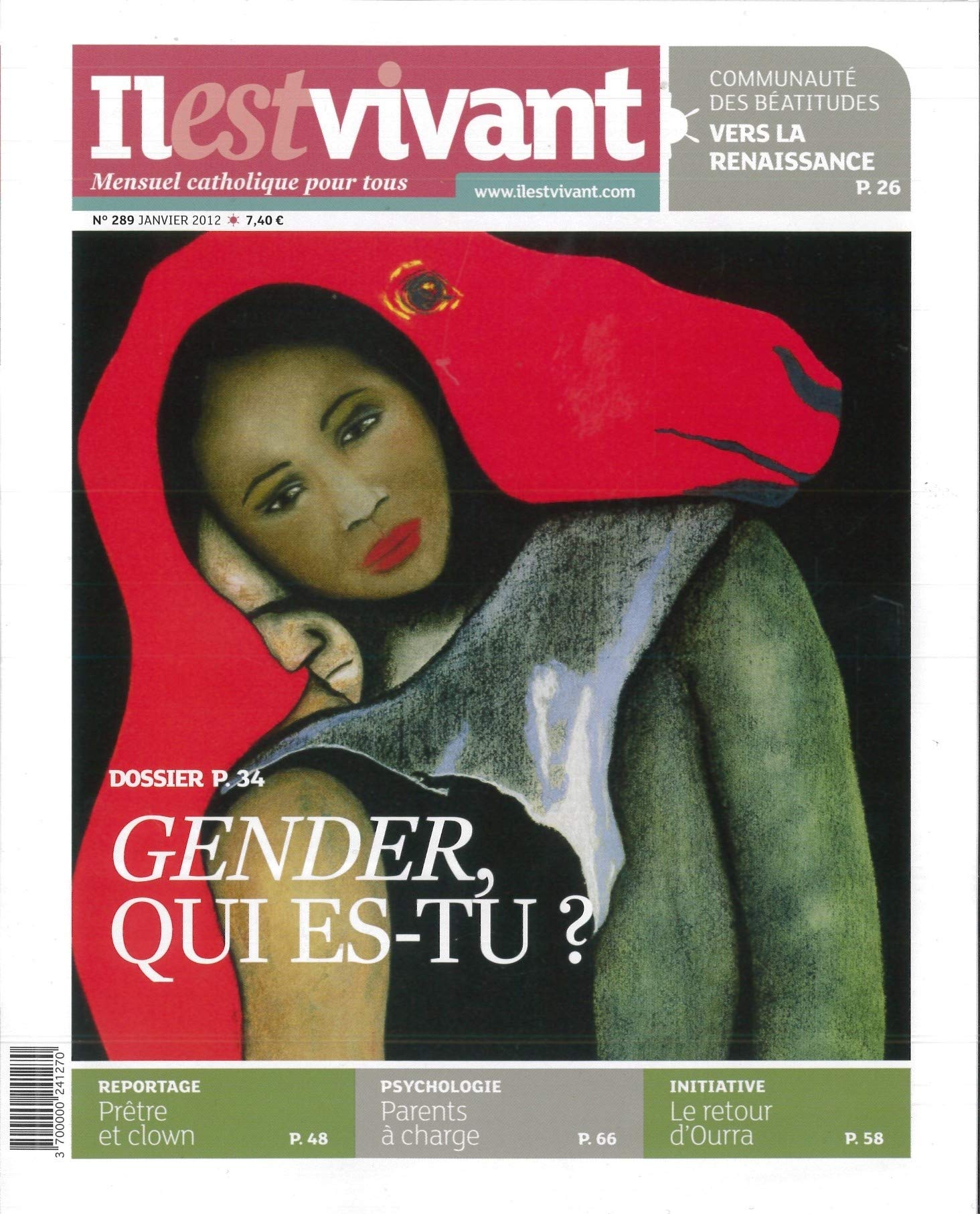 n°289 - Il est vivant Nouvelle formule - Janvier 2012 - Gender, qui es-tu? Books