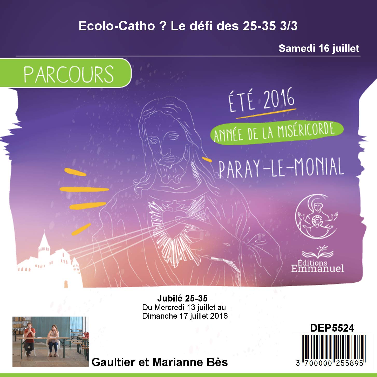 Ecolo-Catho ? Le défi des 25-35 3/3 book